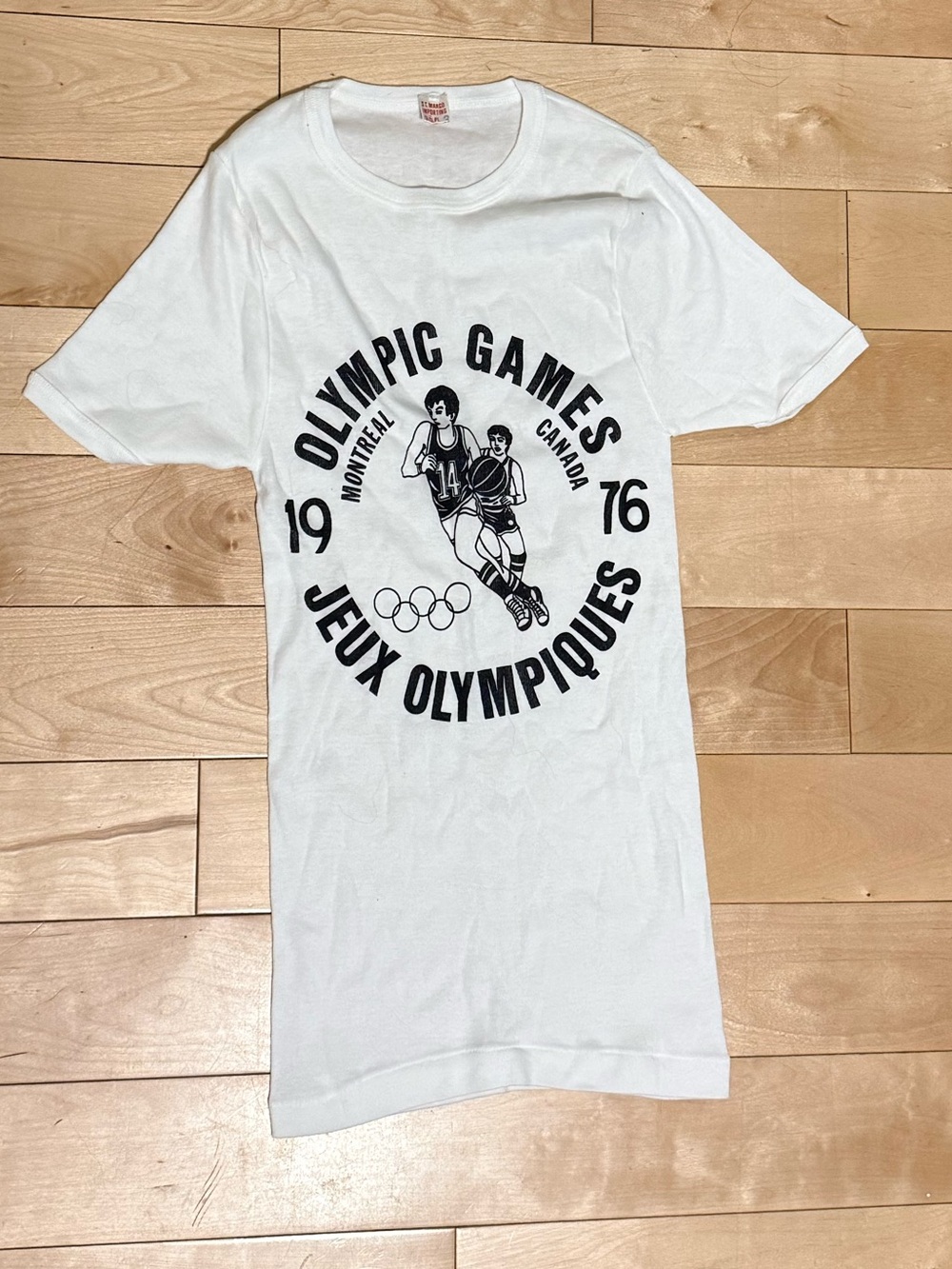 Vintage 1976 Montreal Olympics tee - black in